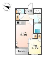 ヴィア・パーチェ・吉見園の間取り画像