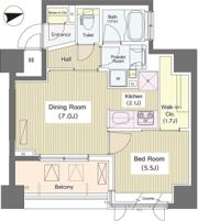 i－Suite HigashiNakanoの間取り画像
