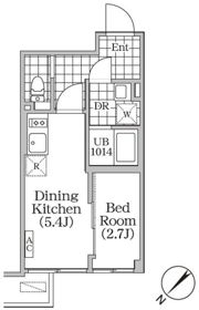 BRICK RESIDENCE 目黒本町の間取り画像