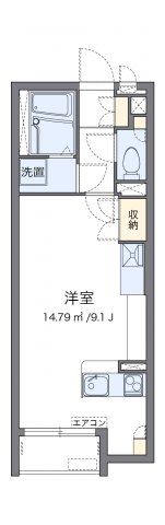 レオネクストNANTSUKAⅡの間取り画像