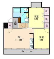 佐藤ハイツの間取り画像