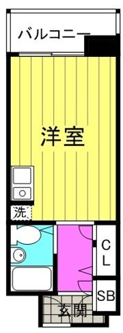 メロディーハイム中津2番館の間取り画像
