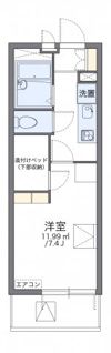 レオパレス新座サンハイツの間取り画像