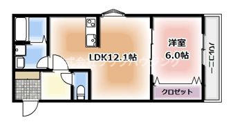 ディアコート楠根北町の間取り画像