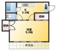 矢口ハイツの間取り画像