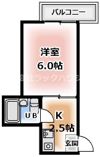 クレールOTYの間取り画像