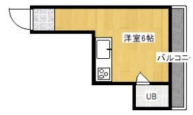 清水丘マンションの間取り画像