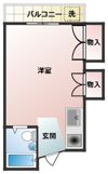 KOSMY岡山の間取り画像