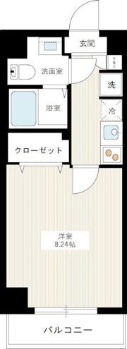 ユリカロゼ AZEST川口の間取り画像
