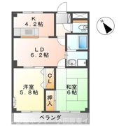 グレース南Aの間取り画像