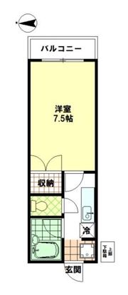 ローズパレスの間取り画像