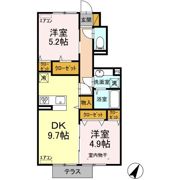 かえで Ⅱの間取り画像