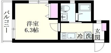 NSGATE扇大橋の間取り画像