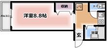 カーサ忍ケ丘の間取り画像