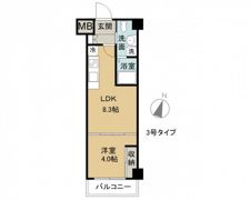 パルク出汐の間取り画像