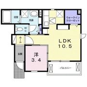 アンソレイエの間取り画像