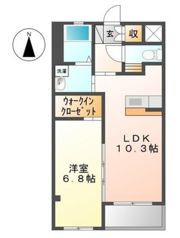 ベレッツァ久米の間取り画像