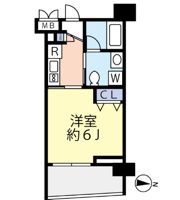 グランヴァンラクシス東大島の間取り画像