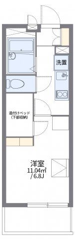 レオパレスシティーCの間取り画像