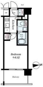 エスリード京橋ノースプレイスの間取り画像