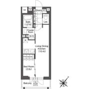 レフィールオーブ代々木の間取り画像