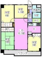 ミネックスKの間取り画像