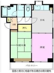 グランドール和光の間取り画像