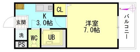 ソレイユ寺井の間取り画像