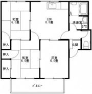 ソレアード東野A棟の間取り画像