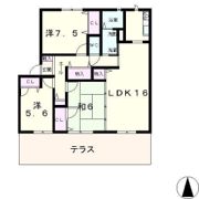 エクセラン膳所 A棟の間取り画像