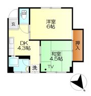 中元ビルの間取り画像
