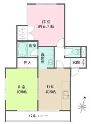 ル・ボアⅠの間取り画像