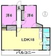 グリーンハイツ東長戸の間取り画像