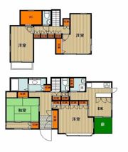 西東京市中町5丁目戸建の間取り画像