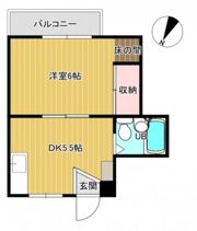 コーポカワモトの間取り画像