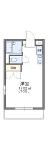 レオパレスベルエポックの間取り画像