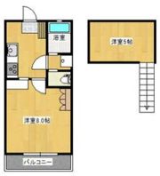 パルハイム2001ーAの間取り画像