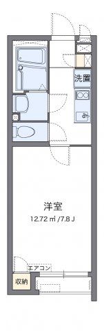 クレイノレインボー上竹Ⅲの間取り画像