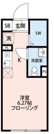 Libo北千住の間取り画像