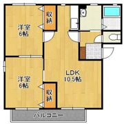 グラン・シャーメゾンD棟の間取り画像