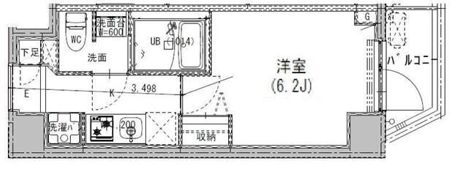 S－RESIDENCE成増CLAIRの間取り画像