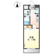 コンフォート池元の間取り画像