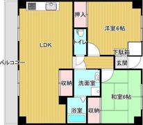 メゾンいしづちの間取り画像