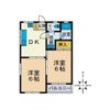 ハイツ平和の間取り画像