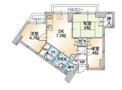 第2八千代ビルの間取り画像