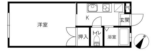 クローカスの間取り画像