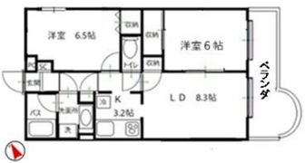 ガーデンパレス関町の間取り画像