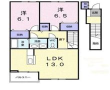クラールAの間取り画像