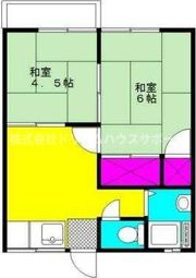 第2サンハウスの間取り画像