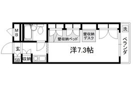 セレーネ田辺Ⅳの間取り画像